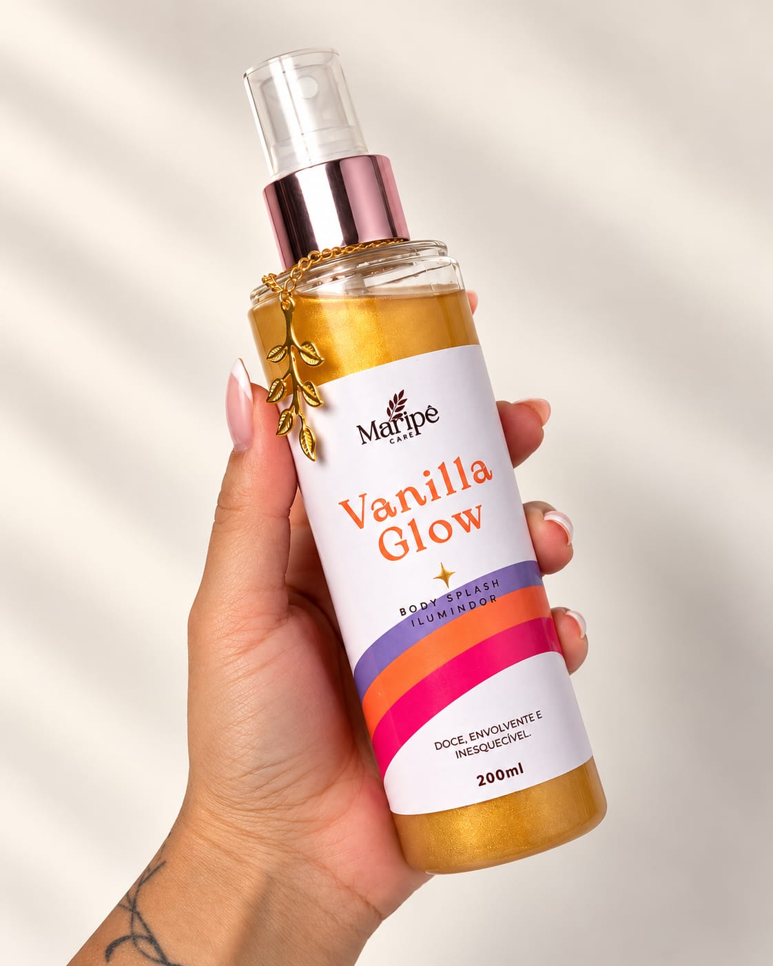 Body splash Maripe Care Vanilla Glow 200 ml
