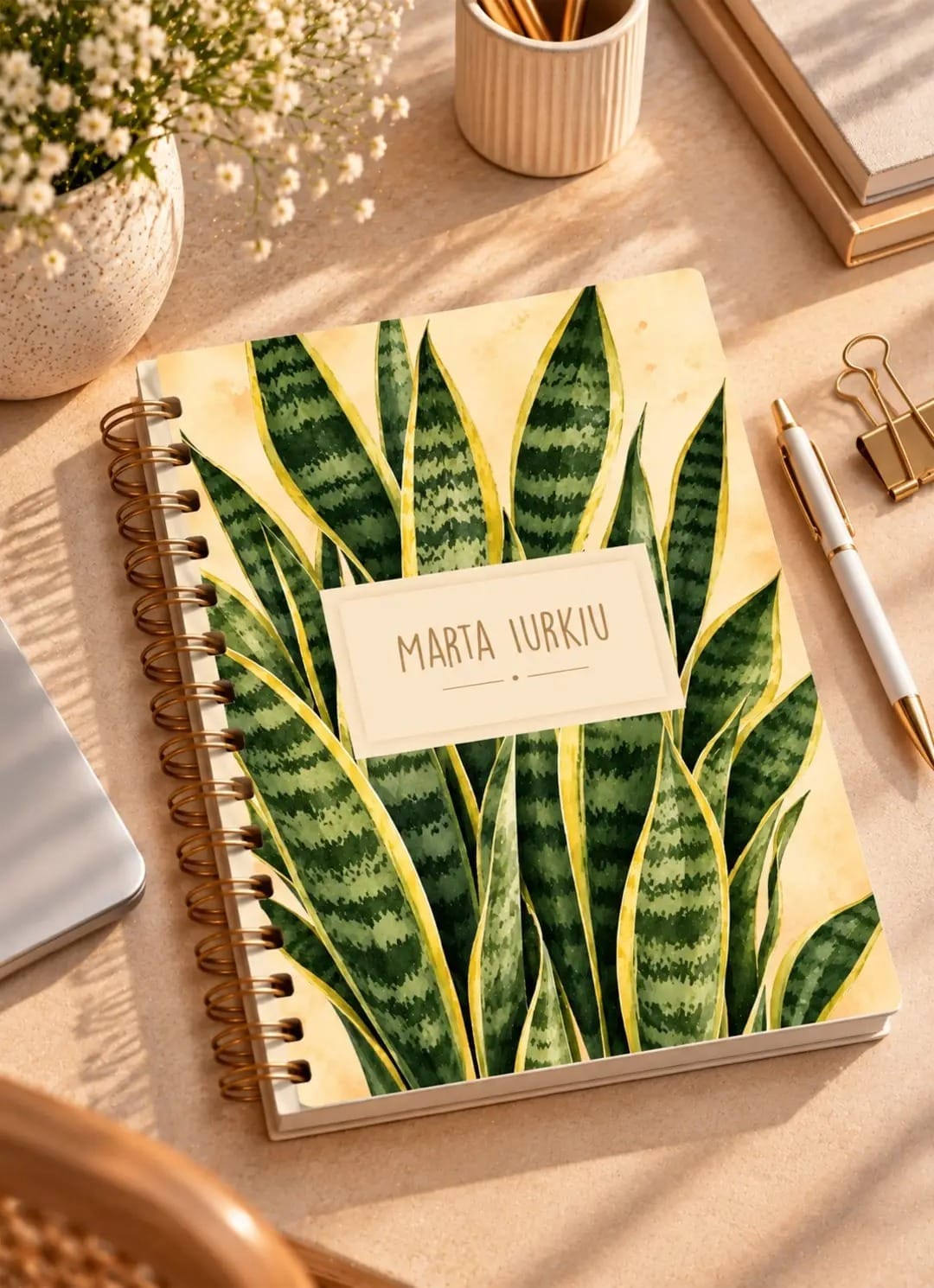 Agenda 2027 personalizada estampada