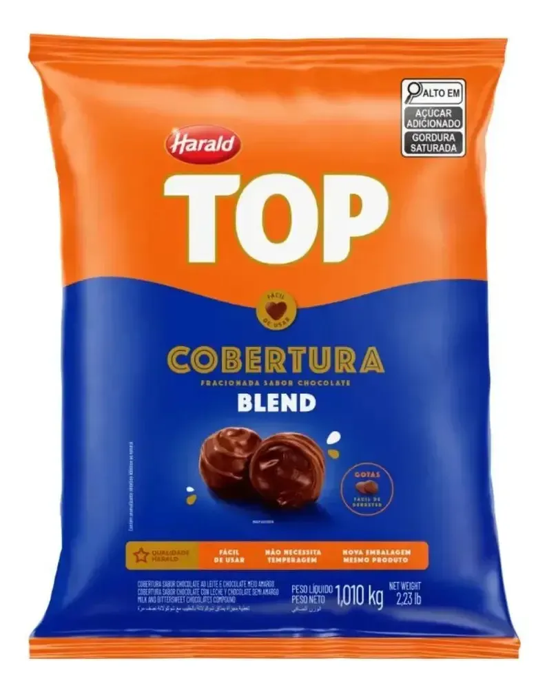 Cobertura Harald Top gotas blend 1,01 kg