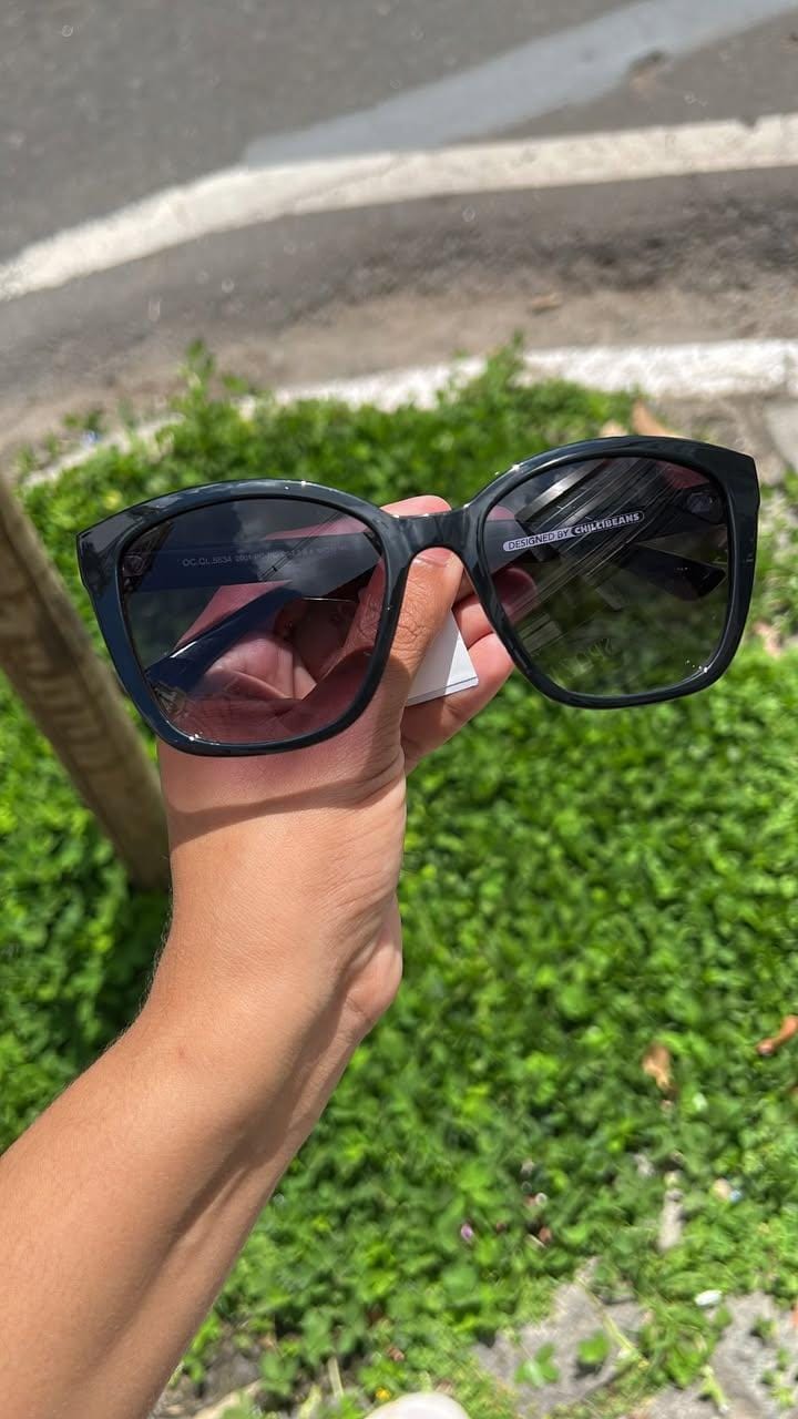 Óculos de sol feminino Havaianas preto ou marrom