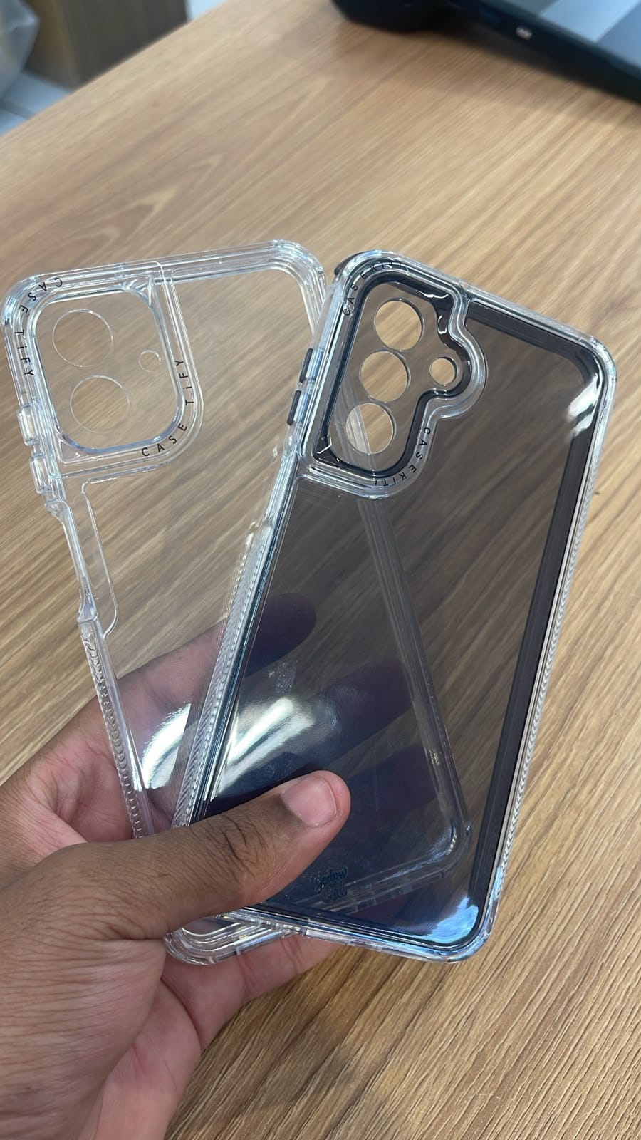 Capa transparente para celular A17 e A07
