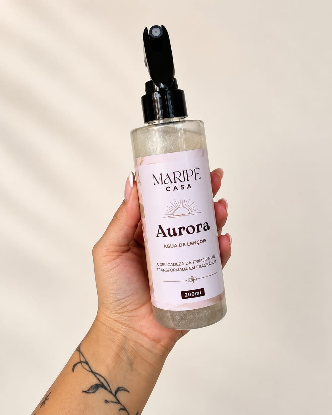 Home spray Aurora água de lençóis 200 ml